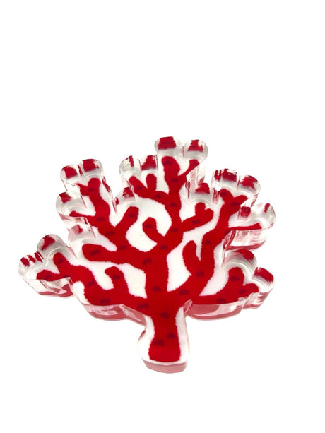 Maven Home Coral acrylic napkin weight - view 03