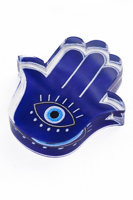 Maven Home Hamsa acrylic napkin weight alternate view