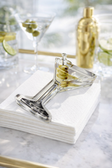 Martini acrylic napkin weight, product photo