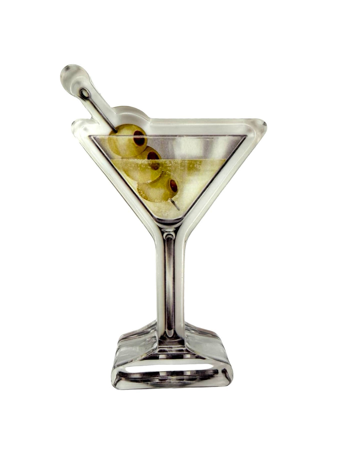 Martini acrylic napkin weight, lifestyle photo (view 10)