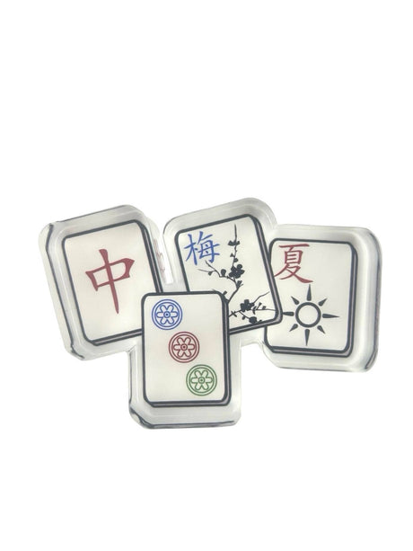 Maven Home Mahjong acrylic napkin weight - view 04
