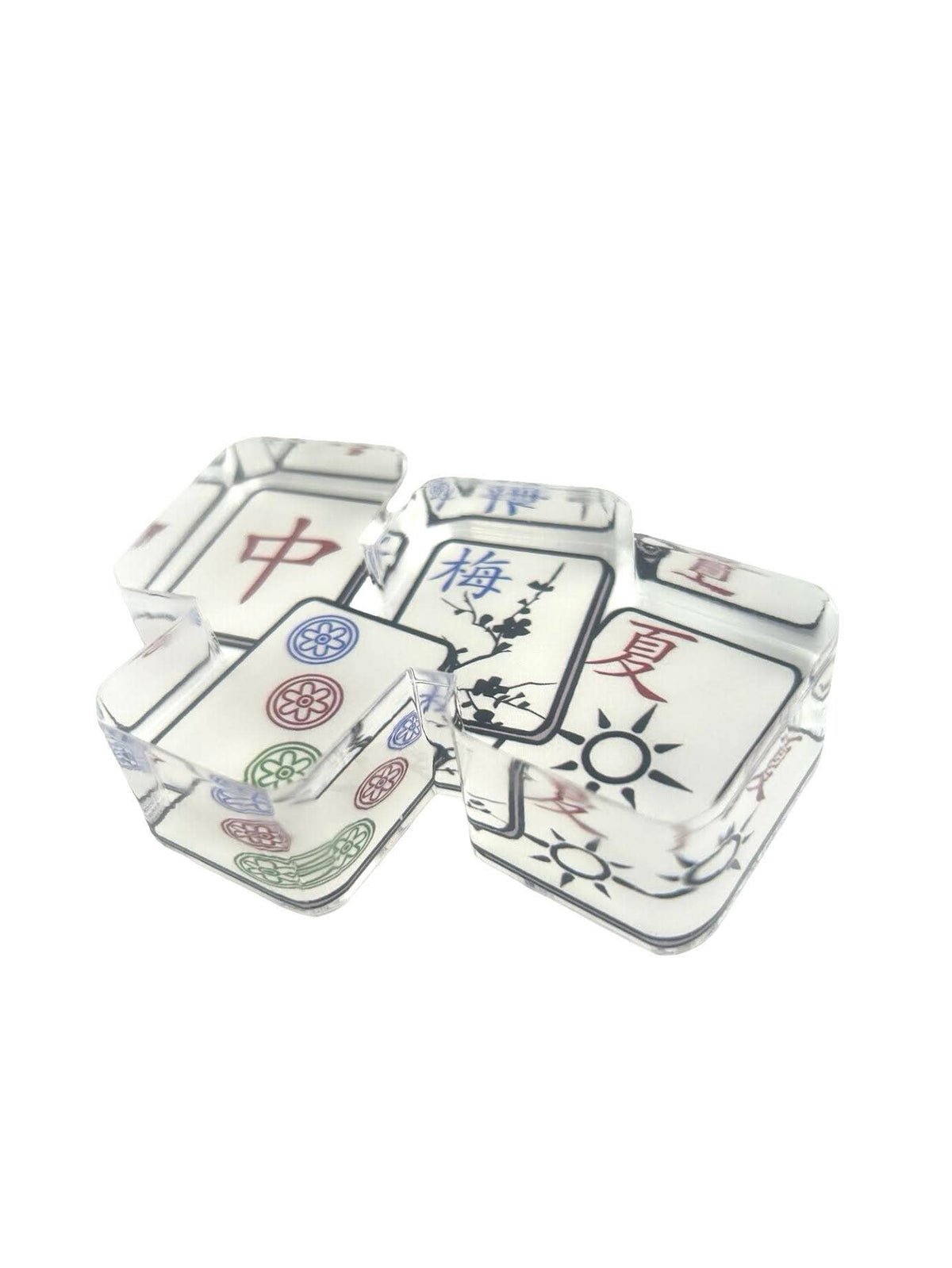 Maven Home Mahjong acrylic napkin weight - view 05