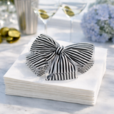 Maven Home Black Bow acrylic napkin weight