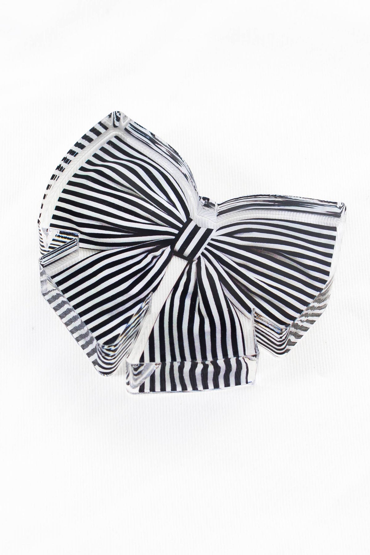 Maven Home Black Bow acrylic napkin weight - view 03