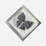 Maven Home Black Bow acrylic napkin weight - view 04