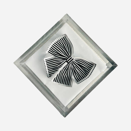 Maven Home Black Bow acrylic napkin weight - view 04
