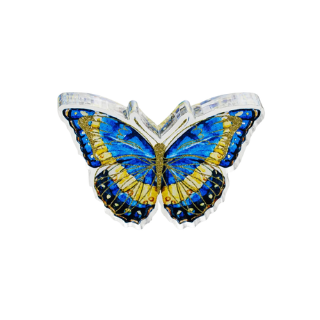 Maven Home Butterfly Blues acrylic napkin weight - view 09