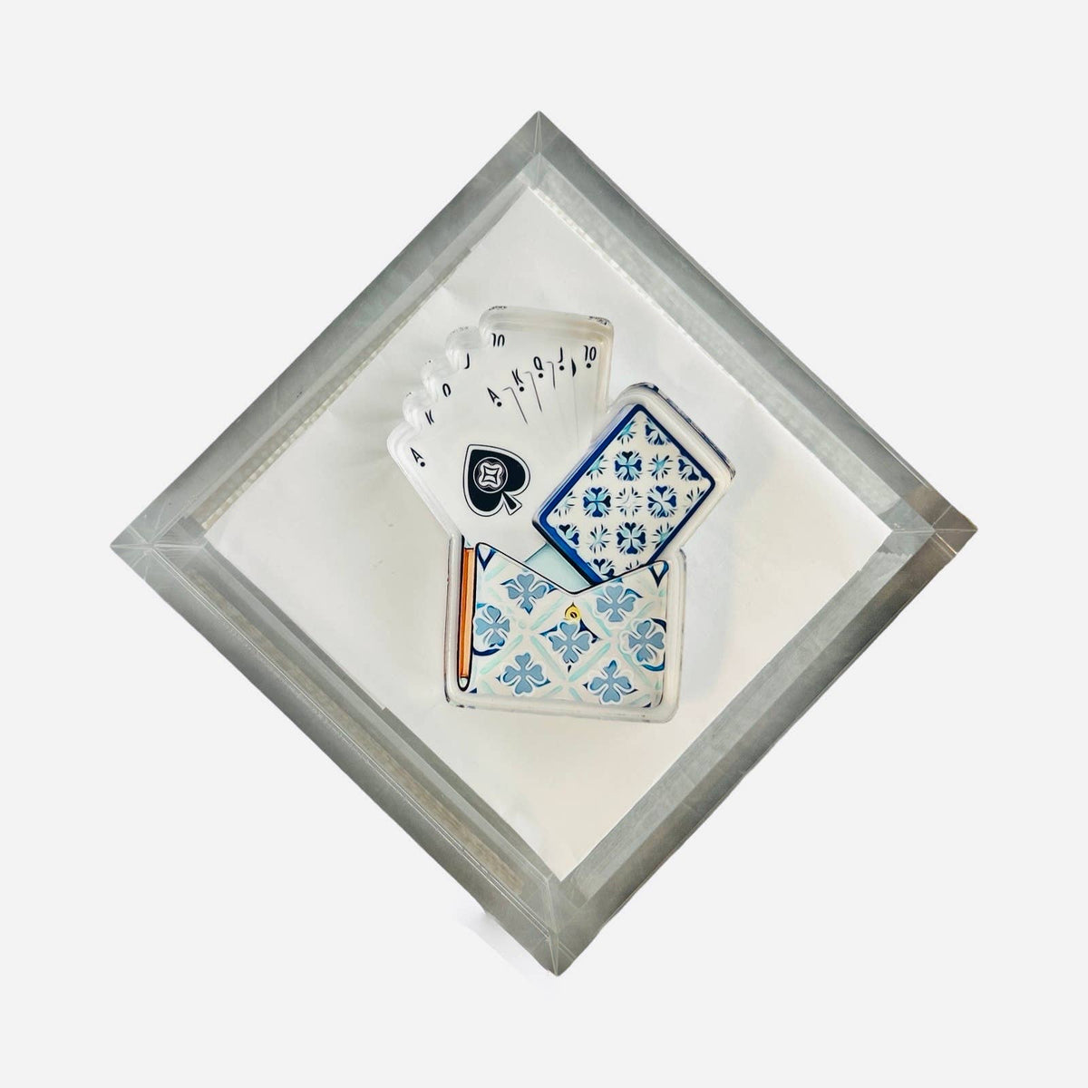 Maven Home Card Game acrylic napkin weight - view 03