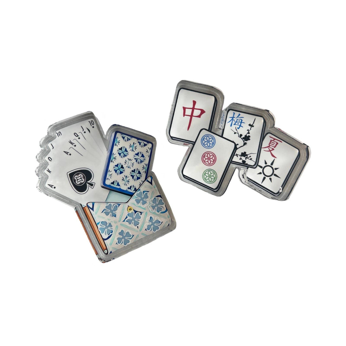 Maven Home Card Game acrylic napkin weight - view 04