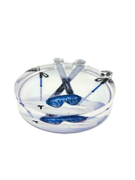 Maven Home Ski acrylic napkin weight - view 03