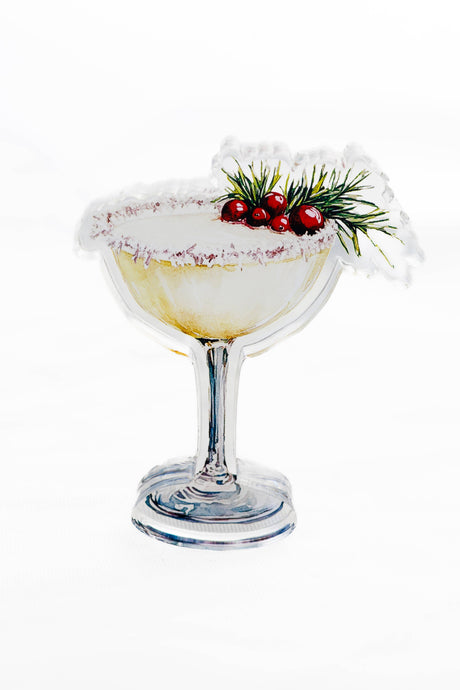 Maven Home Festive Cocktail acrylic napkin weight alternate view