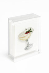 Maven Home Festive Cocktail acrylic napkin weight - view 05