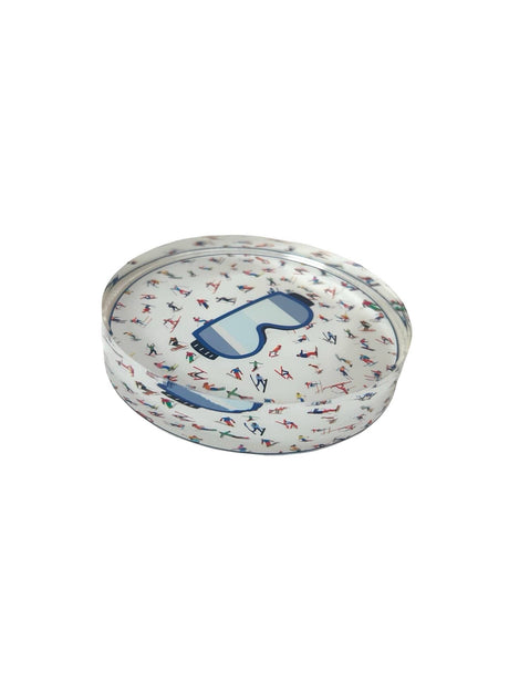 Maven Home Ski Goggles acrylic napkin weight - view 03