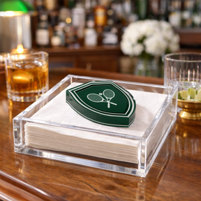 Maven Home Tennis acrylic napkin weight