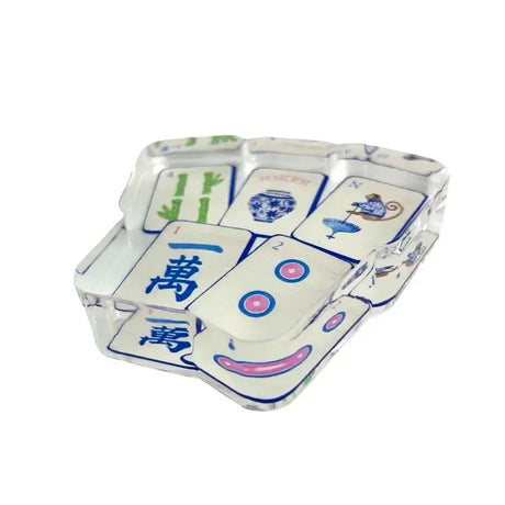 Maven Home Preppy Mahjong acrylic napkin weight - view 03