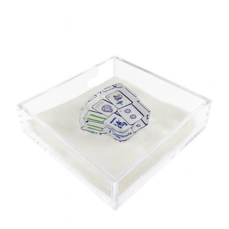 Maven Home Preppy Mahjong acrylic napkin weight - view 06