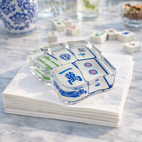 Maven Home Preppy Mahjong acrylic napkin weight - view 08