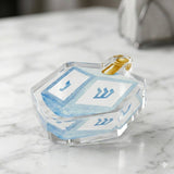 Maven Home Dreidel acrylic napkin weight alternate view