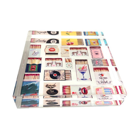 Maven Home Matchbox acrylic napkin weight - view 03