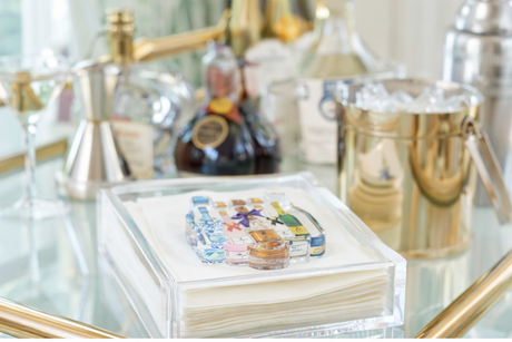 Maven Home Celebrate acrylic napkin weight - view 03
