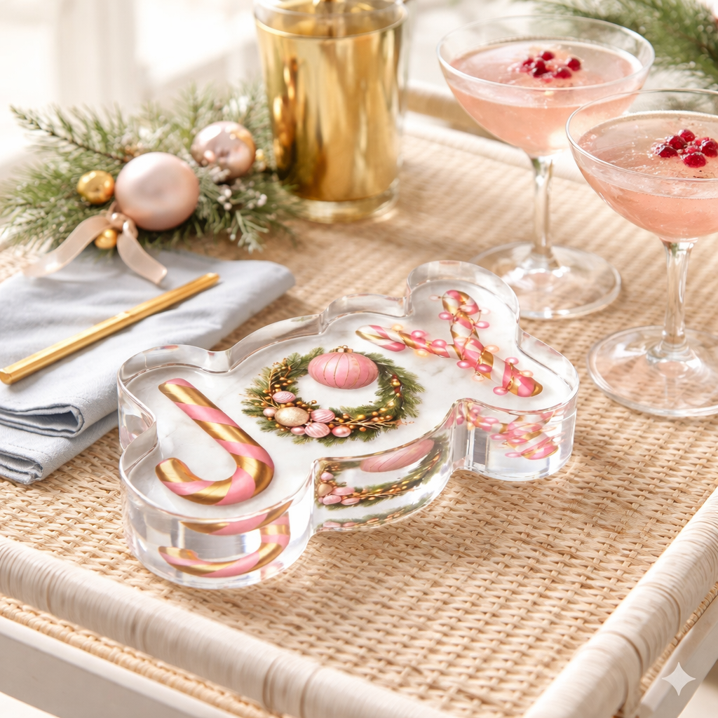 Maven Home JOY acrylic napkin weight
