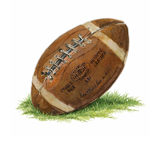 Maven Home Football acrylic napkin weight - view 03