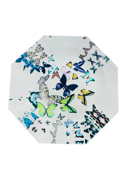 Octagonal Acrylic Accent Bowl, Kaleidoscope - alternate view