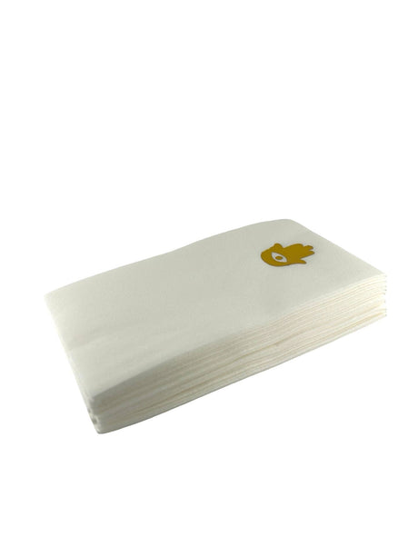 Maven Home Linen-Feel Guest Towel Napkins, Gold Hamsa - view 03