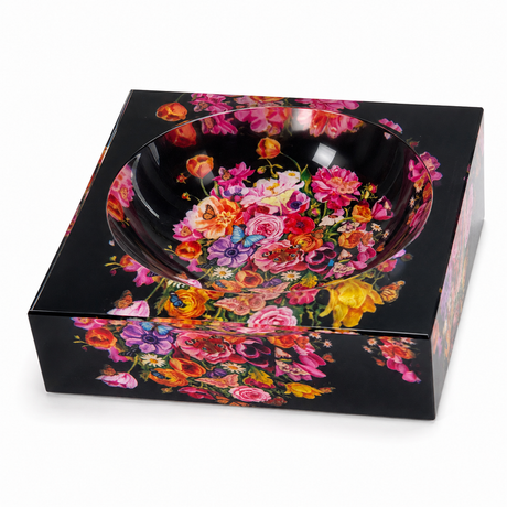 Decorative Acrylic Bowl, Elegant Floral, Petit — photo 8