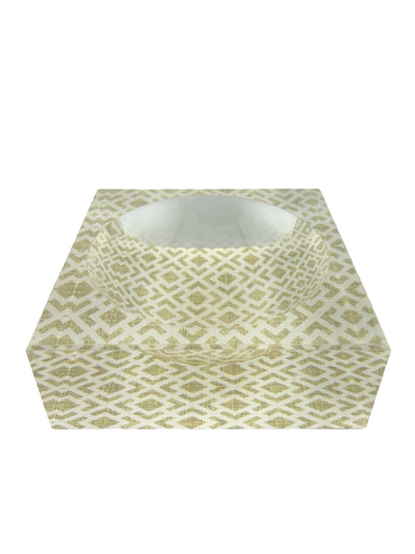 Decorative Acrylic Bowl, Woven, Petit - view 03