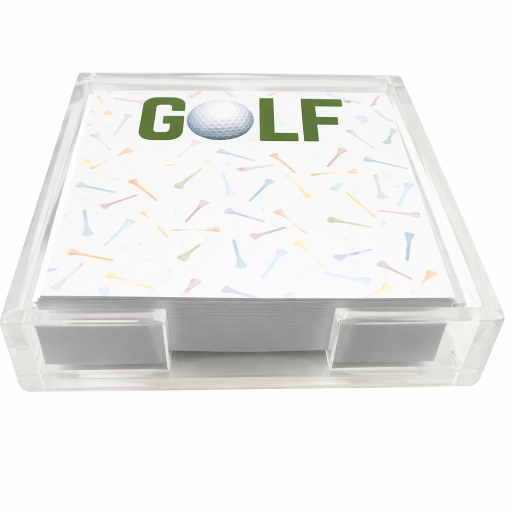 Maven Home Golf acrylic notepad holder - view 04