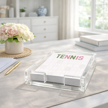 Maven Home Tennis acrylic notepad holder - view 05
