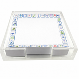 Maven Home Preppy Mahjong acrylic notepad holder alternate view