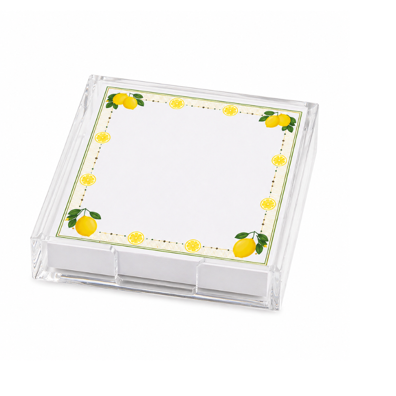 Maven Home Dolce Vita acrylic notepad holder alternate view
