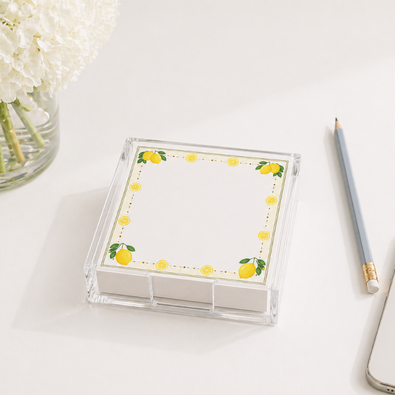 Maven Home Dolce Vita acrylic notepad holder - view 04