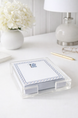 Maven Home Playing Cards acrylic notepad holder