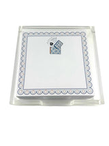 Maven Home Playing Cards acrylic notepad holder alternate view