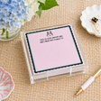 Maven Home Zebra acrylic notepad holder