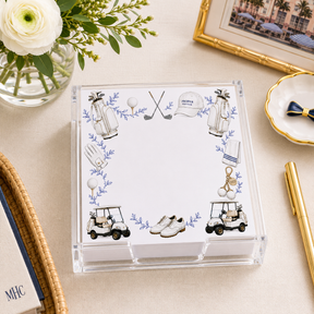 Maven Home Proper Golf acrylic notepad holder