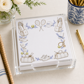 Maven Home Proper Tennis acrylic notepad holder