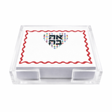 Maven Home Ahava Heart acrylic notepad holder - view 05