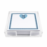 Maven Home Ahava Aqua acrylic notepad holder alternate view