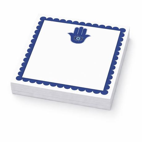 Maven Home Hamsa acrylic notepad holder alternate view