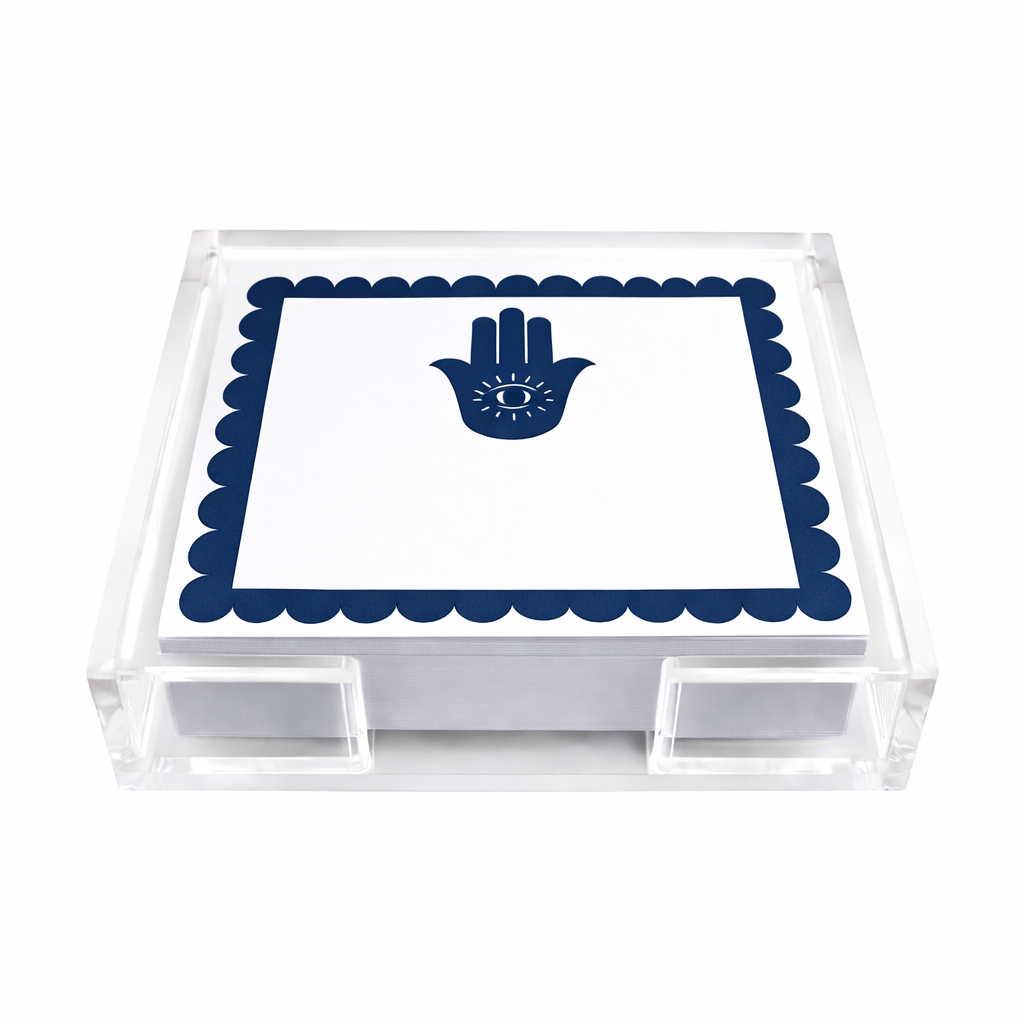 Maven Home Hamsa acrylic notepad holder - view 03