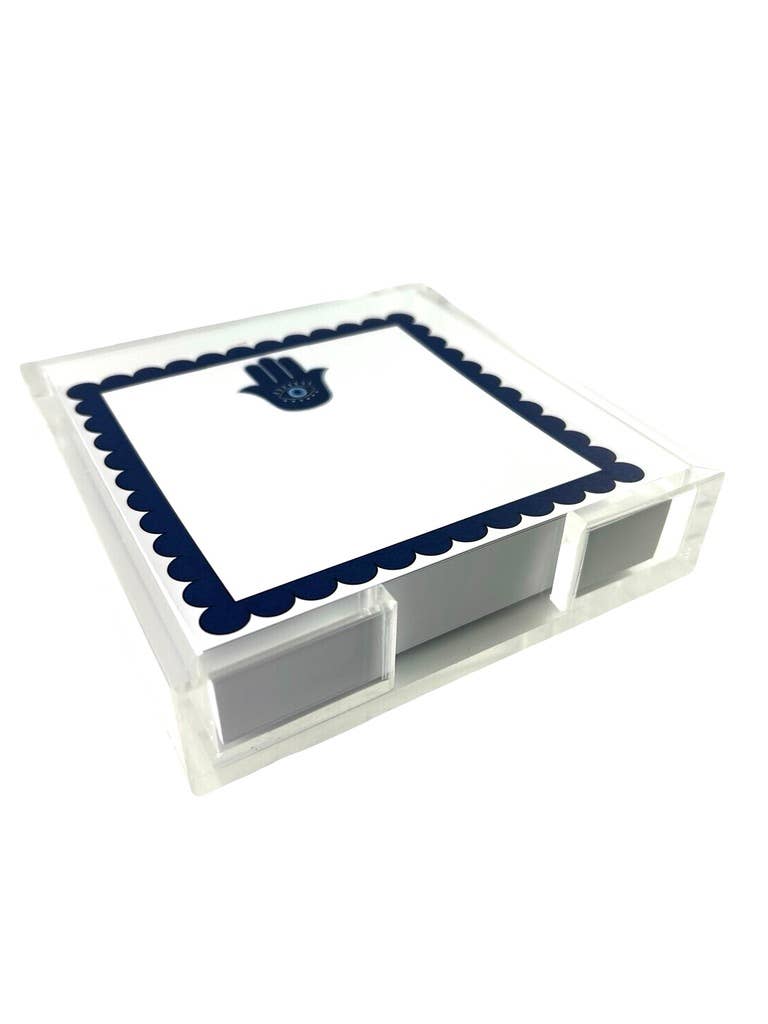 Maven Home Hamsa acrylic notepad holder - view 04