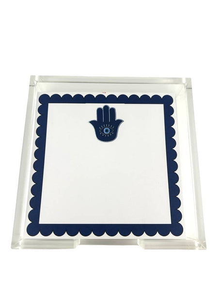 Maven Home Hamsa acrylic notepad holder - view 07