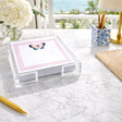 Maven Home Butterfly acrylic notepad holder