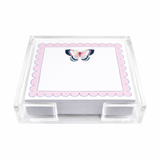 Maven Home Butterfly acrylic notepad holder - view 04