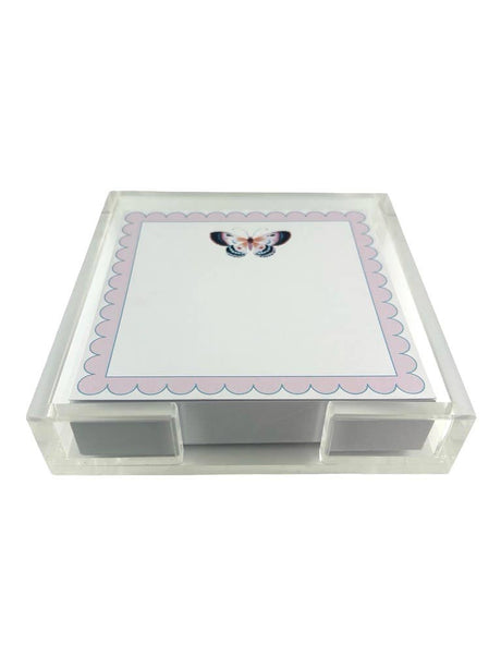 Maven Home Butterfly acrylic notepad holder - view 05