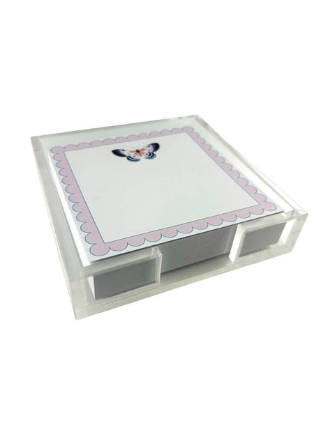 Maven Home Butterfly acrylic notepad holder - view 06